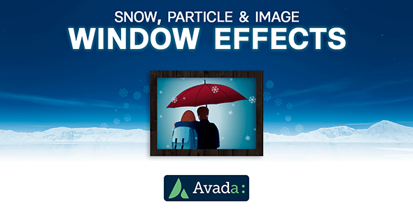 Avada Builder – Snow, Particle & Image Window Effects For Avada Live (v7+) Preview Wordpress Plugin - Rating, Reviews, Demo & Download