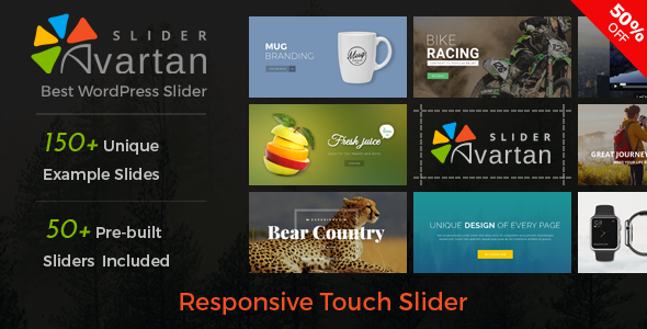 Avartan Slider – Responsive WordPress Slider Plugin Preview - Rating, Reviews, Demo & Download