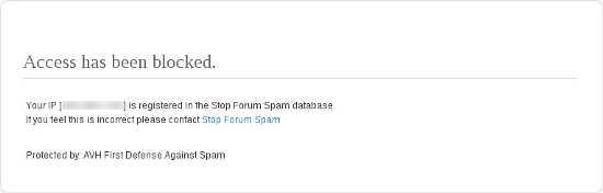 AVH First Defense Against Spam Preview Wordpress Plugin - Rating, Reviews, Demo & Download