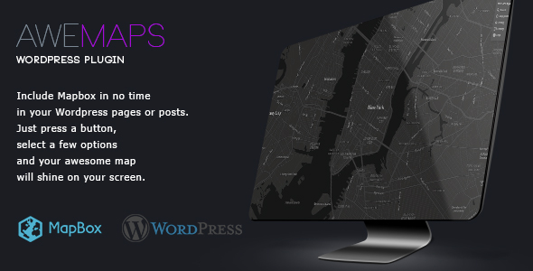 Awemaps – Awesome Maps Plugin for Wordpress Preview - Rating, Reviews, Demo & Download