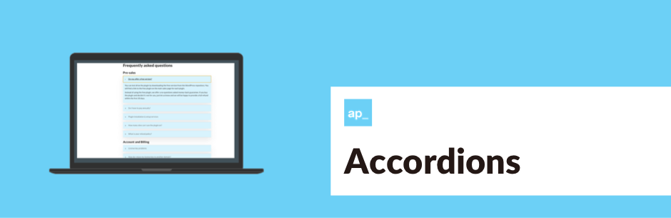 Awesome Accordions Preview Wordpress Plugin - Rating, Reviews, Demo & Download