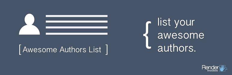 Awesome Authors List Preview Wordpress Plugin - Rating, Reviews, Demo & Download