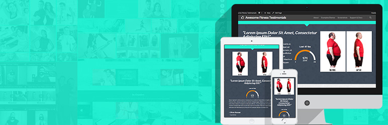 Awesome Fitness Testimonials Preview Wordpress Plugin - Rating, Reviews, Demo & Download