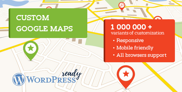 Awesome Google Maps Plugin for Wordpress – 100% Fully Customizable - Rating, Reviews, Demo & Download
