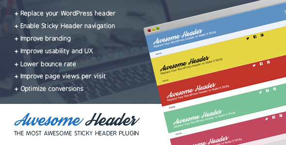 Awesome Header Preview Wordpress Plugin - Rating, Reviews, Demo & Download