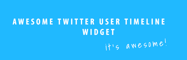 Awesome Twitter User Timeline Widget Preview Wordpress Plugin - Rating, Reviews, Demo & Download