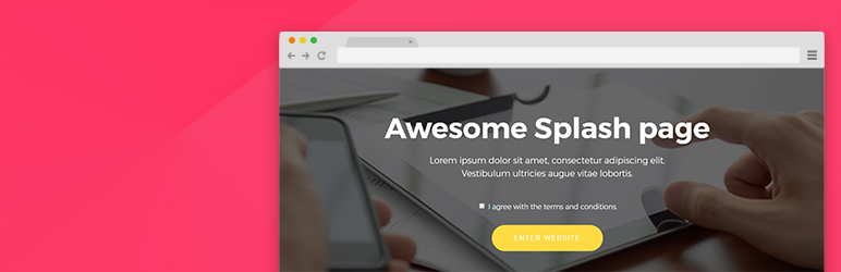 AweSplash – Just Splash Page Preview Wordpress Plugin - Rating, Reviews, Demo & Download