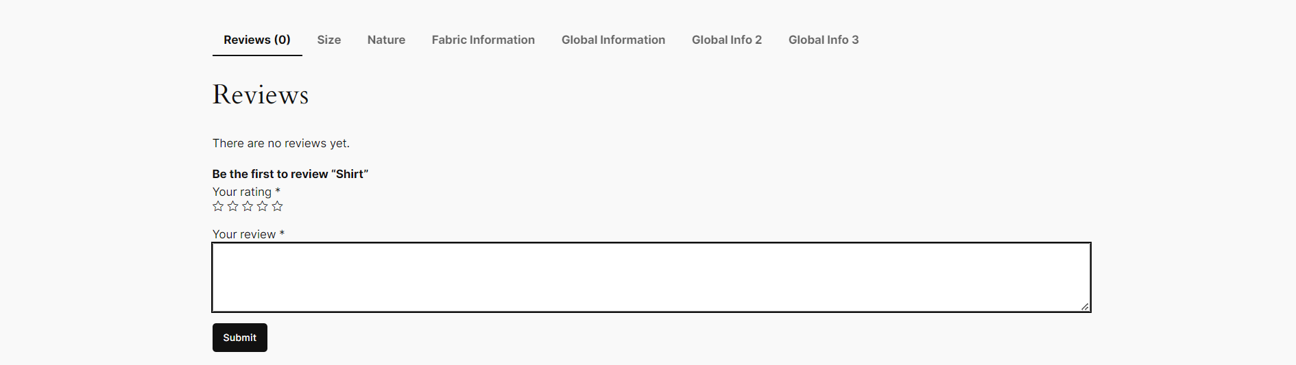 AZ Custom Tabs For WooCommerce Preview Wordpress Plugin - Rating, Reviews, Demo & Download