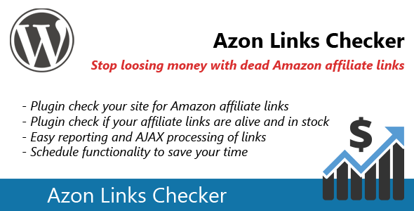 Azon Links Checker Preview Wordpress Plugin - Rating, Reviews, Demo & Download