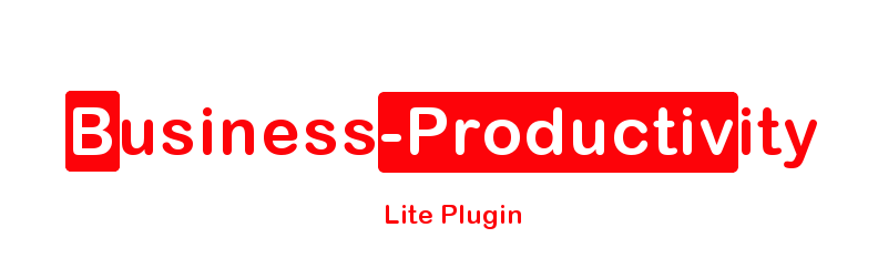 B-Productiv Lite Preview Wordpress Plugin - Rating, Reviews, Demo & Download