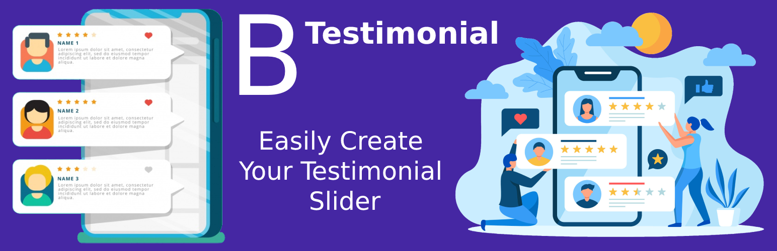 B Testimonial Preview Wordpress Plugin - Rating, Reviews, Demo & Download