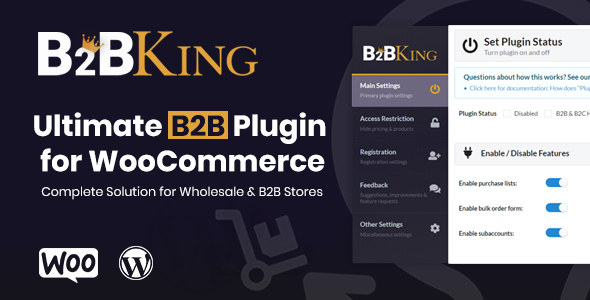 B2BKing – The Ultimate WooCommerce B2B & Wholesale Plugin Preview - Rating, Reviews, Demo & Download