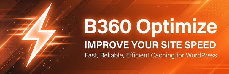 B360 Cache & Optimize Preview Wordpress Plugin - Rating, Reviews, Demo & Download