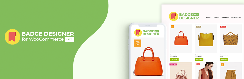 Badge Designer Lite For WooCommerce Preview Wordpress Plugin - Rating, Reviews, Demo & Download
