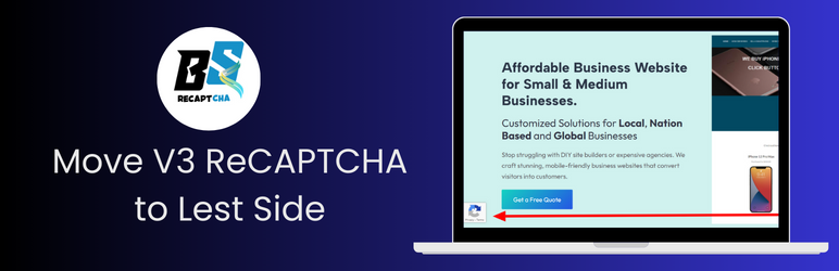 BadgeShift For ReCAPTCHA Preview Wordpress Plugin - Rating, Reviews, Demo & Download