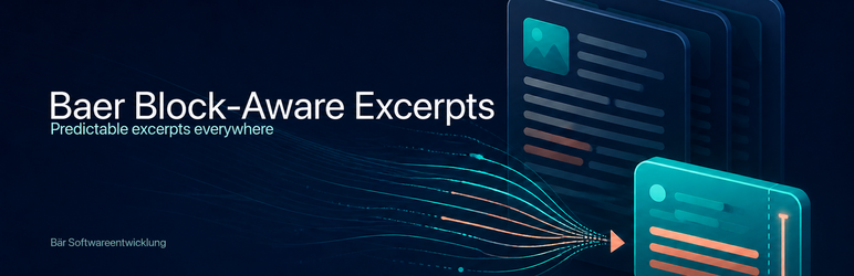Baer Block-Aware Excerpts Preview Wordpress Plugin - Rating, Reviews, Demo & Download