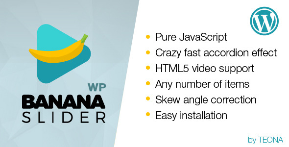 BananaSlider WP Video Slider With Accordion Effect Preview Wordpress Plugin - Rating, Reviews, Demo & Download