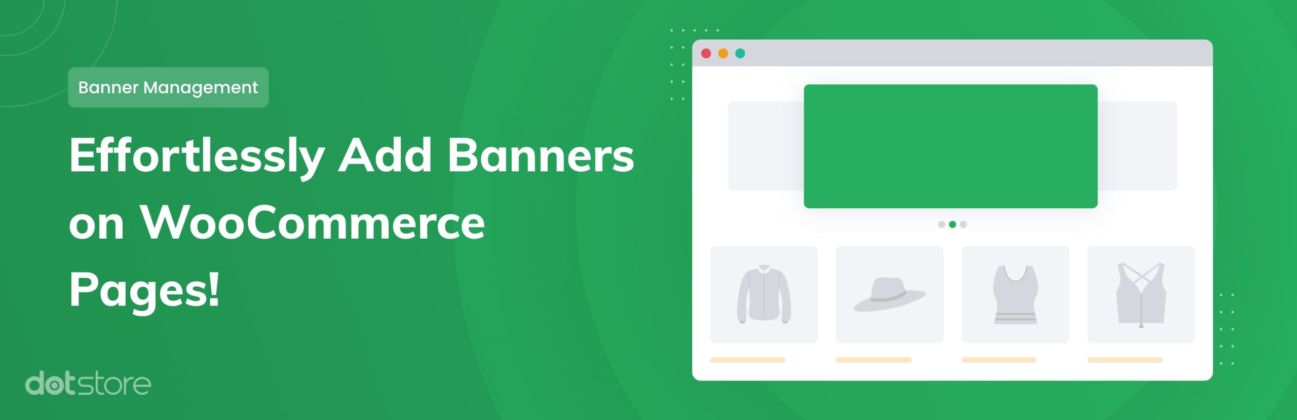 Banner Management For WooCommerce Preview Wordpress Plugin - Rating, Reviews, Demo & Download