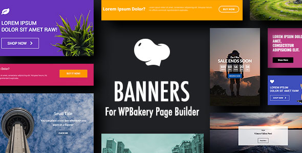 Banners For WPBakery Page Builder Preview Wordpress Plugin - Rating, Reviews, Demo & Download