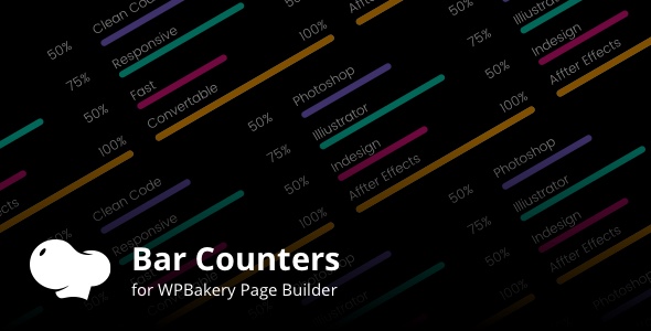 Bar Counters Addons For WPBakery Page Builder Wordpress Plugin Preview - Rating, Reviews, Demo & Download