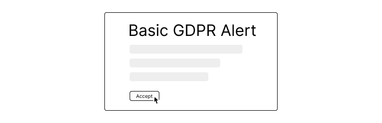 Basic GDPR Alert Preview Wordpress Plugin - Rating, Reviews, Demo & Download