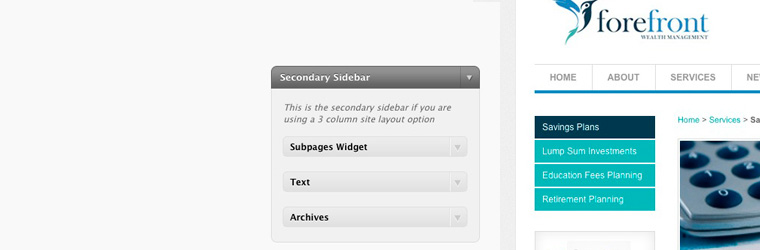 BE Subpages Widget Preview Wordpress Plugin - Rating, Reviews, Demo & Download