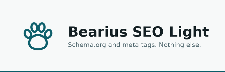 Bearius SEO Light Preview Wordpress Plugin - Rating, Reviews, Demo & Download