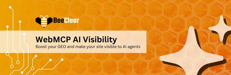 BeeClear WebMCP AI Visibility Preview Wordpress Plugin - Rating, Reviews, Demo & Download