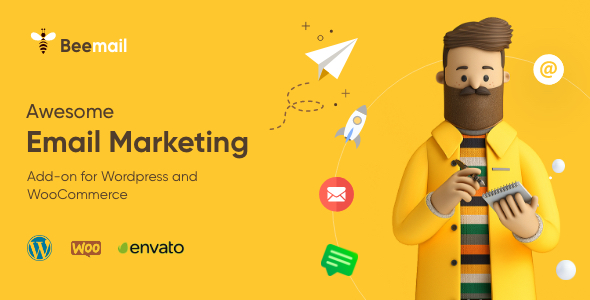BeeMail – Email Marketing Plugin For WordPress & WooCommerce Preview - Rating, Reviews, Demo & Download