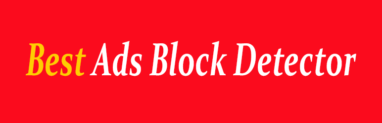 Best Ads Block Detector Preview Wordpress Plugin - Rating, Reviews, Demo & Download