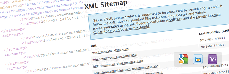 Best Seo XML Sitemap Preview Wordpress Plugin - Rating, Reviews, Demo & Download