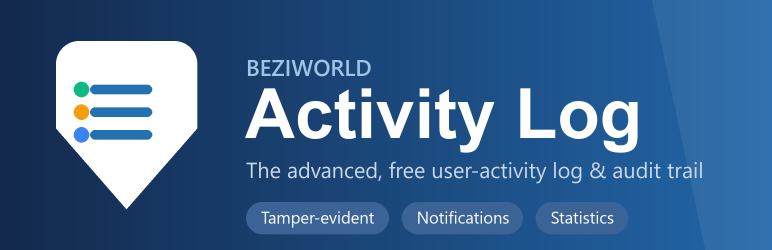 BeziWorld Activity Log Preview Wordpress Plugin - Rating, Reviews, Demo & Download