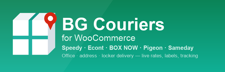 BG Couriers For WooCommerce Preview Wordpress Plugin - Rating, Reviews, Demo & Download