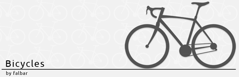 Bicycles By Falbar Preview Wordpress Plugin - Rating, Reviews, Demo & Download