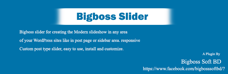 Bigboss Slider Preview Wordpress Plugin - Rating, Reviews, Demo & Download