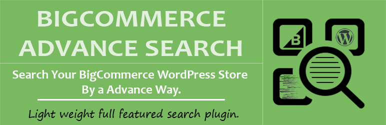 BigCommerce Advance Search Preview Wordpress Plugin - Rating, Reviews, Demo & Download