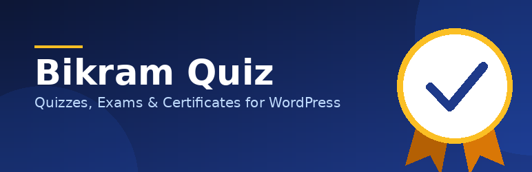 Bikram Quiz Preview Wordpress Plugin - Rating, Reviews, Demo & Download