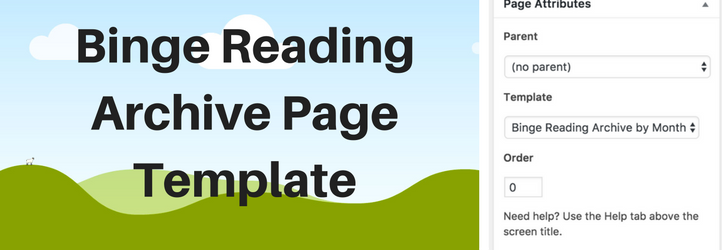 Binge Reading Archive Page Template Preview Wordpress Plugin - Rating, Reviews, Demo & Download