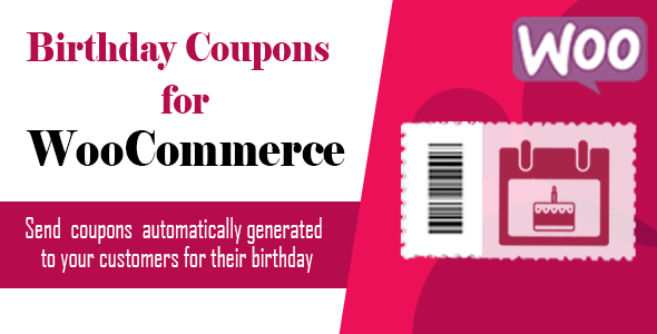 Birthday Coupons For WooCommerce Preview Wordpress Plugin - Rating, Reviews, Demo & Download