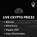 Bitcoin & Crypto Prices Shortcode