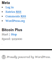 Bitcoin Plus Miner Preview Wordpress Plugin - Rating, Reviews, Demo & Download