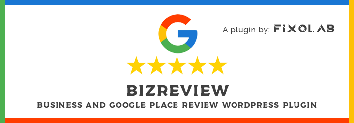 BizReview – Business And Google Place Review WordPress Plugin Preview - Rating, Reviews, Demo & Download