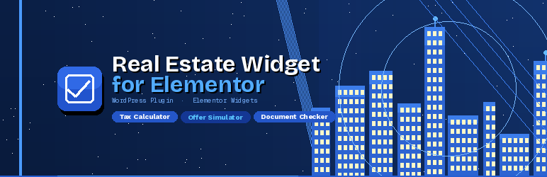 BK Real Estate Calculators And Checklist For Elementor Preview Wordpress Plugin - Rating, Reviews, Demo & Download