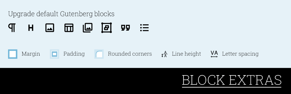Block Extras Preview Wordpress Plugin - Rating, Reviews, Demo & Download