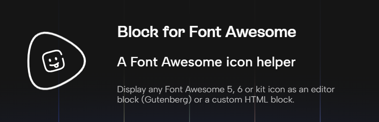 Block For Font Awesome Preview Wordpress Plugin - Rating, Reviews, Demo & Download