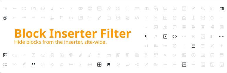 Block Inserter Filter Preview Wordpress Plugin - Rating, Reviews, Demo & Download