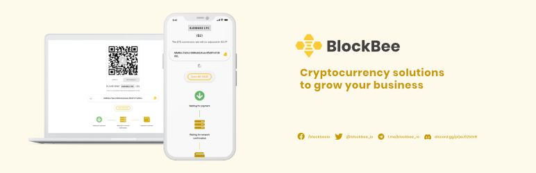 BlockBee Cryptocurrency Payment Gateway Preview Wordpress Plugin - Rating, Reviews, Demo & Download