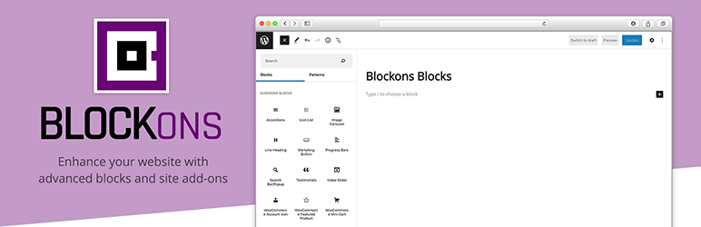 Blockons – WordPress Editor Blocks Plugin Preview - Rating, Reviews, Demo & Download