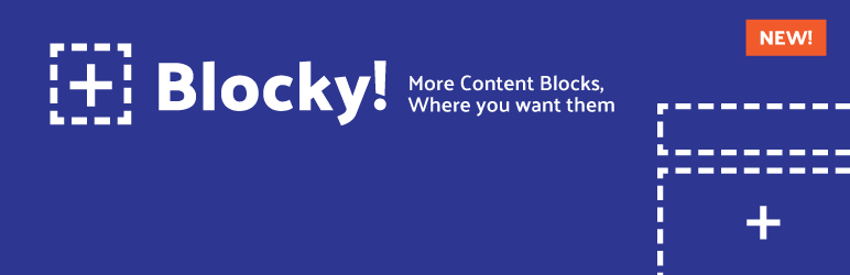 Blocky! – Additional Content Blocks Preview Wordpress Plugin - Rating, Reviews, Demo & Download