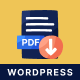 Blog To PDF Plugin For WordPress